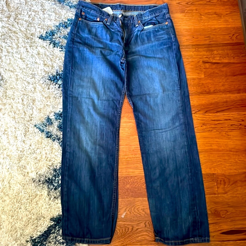 Dark Men’s Levi 514 Jeans